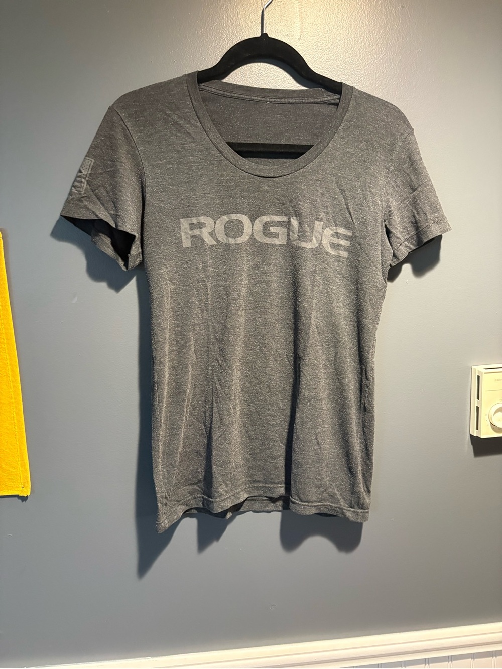 💥Buy 2 Get 1 Free💥 Rogue Women's Gray Logo Short-Sleeve Tee